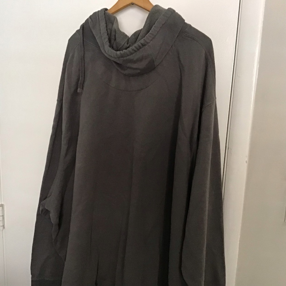 Gray Hooded Sweatshirt